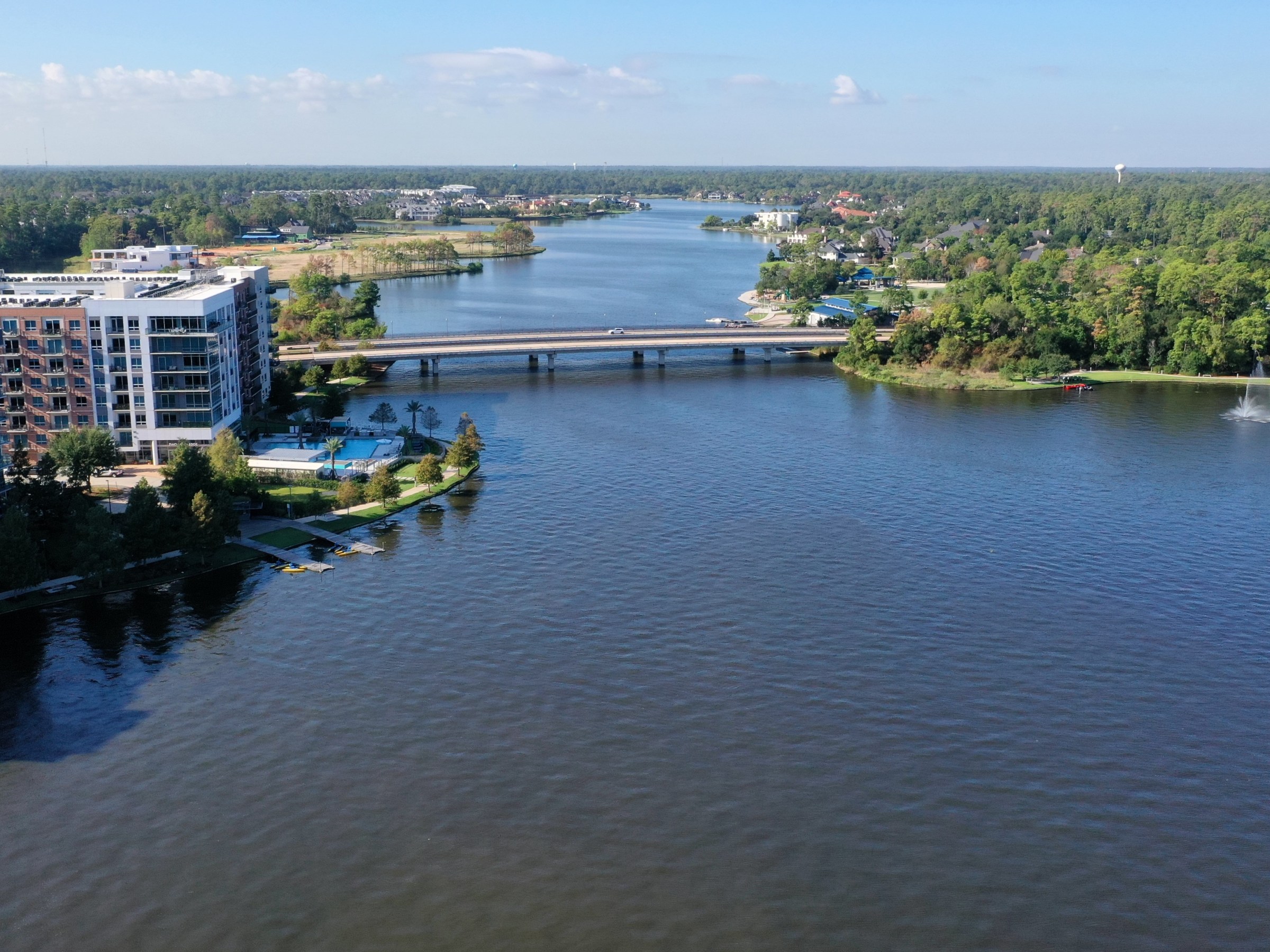 a bridge over a body of water